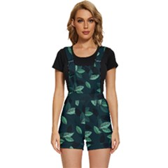 Foliage Short Overalls