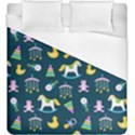 Cute Babies Toys Seamless Pattern Duvet Cover (King Size) View1