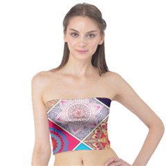 Mandala Pattern Tube Top by Ndabl3x