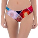 Mandala Pattern Reversible Classic Bikini Bottoms View1