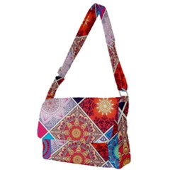 Mandala Pattern Full Print Messenger Bag (s) by Ndabl3x