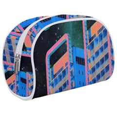 Fantasy City Architecture Building Cityscape Make Up Case (medium) by Cemarart