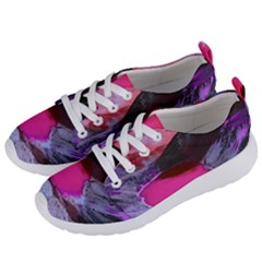 Late Night Feelings Aesthetic Clouds Color Manipulation Landscape Mountain Nature Surrealism Psicode Women s Lightweight Sports Shoes by Cemarart