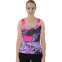 Late Night Feelings Aesthetic Clouds Color Manipulation Landscape Mountain Nature Surrealism Psicode Velvet Tank Top View1