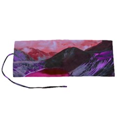 Late Night Feelings Aesthetic Clouds Color Manipulation Landscape Mountain Nature Surrealism Psicode Roll Up Canvas Pencil Holder (s) by Cemarart