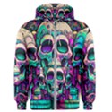 Skulls Men s Zipper Hoodie View1