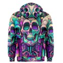 Skulls Men s Zipper Hoodie View2