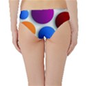 Abstract Dots Colorful Hipster Bikini Bottoms View2