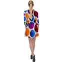 Abstract Dots Colorful Mini Skater Shirt Dress View2