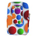 Abstract Dots Colorful Belt Pouch Bag (Large) View2