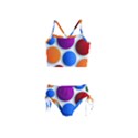 Abstract Dots Colorful Girls  Tankini Swimsuit View1