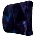 Abstract, Black, Purple, Back Support Cushion View3