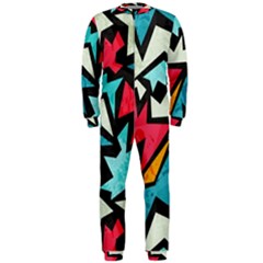 Abstract, Colorful, Colors Onepiece Jumpsuit (men) by nateshop