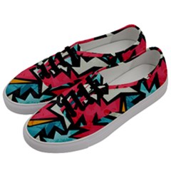 Abstract, Colorful, Colors Men s Classic Low Top Sneakers by nateshop