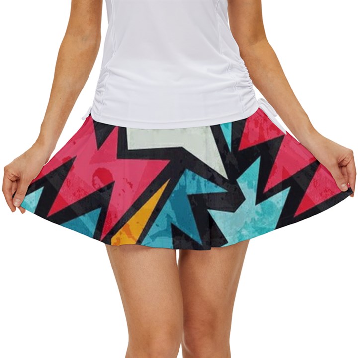 Abstract, Colorful, Colors Women s Skort