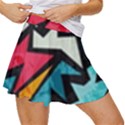 Abstract, Colorful, Colors Women s Skort View3