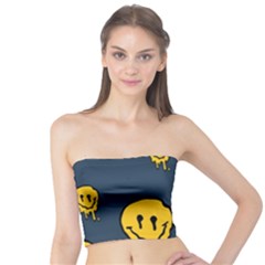 Aesthetic, Blue, Mr, Patterns, Yellow, Tumblr, Hello, Dark Tube Top by nateshop