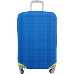 Blue Abstract, Background Pattern, Texture Luggage Cover (large) by nateshop