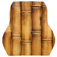 Brown Bamboo Texture  Car Seat Back Cushion  by nateshop