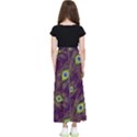 Feathers, Peacock, Patterns, Colorful Kids  Flared Maxi Skirt View2