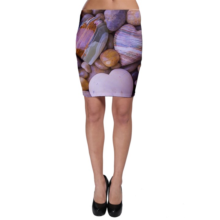 Hearts Of Stone, Full Love, Rock Bodycon Skirt