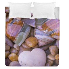 Hearts Of Stone, Full Love, Rock Duvet Cover Double Side (queen Size) by nateshop