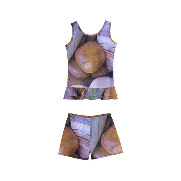 Hearts Of Stone, Full Love, Rock Kids  Boyleg Swimsuit