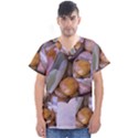 Hearts Of Stone, Full Love, Rock Men s V-Neck Scrub Top View1