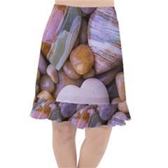 Hearts Of Stone, Full Love, Rock Fishtail Chiffon Skirt by nateshop