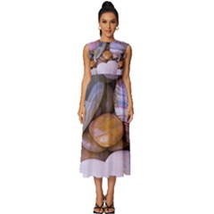 Hearts Of Stone, Full Love, Rock Sleeveless Round Neck Midi Dress