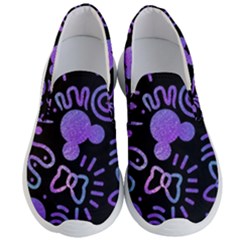 Multicolor Disney , Corazones, Mouse Men s Lightweight Slip Ons by nateshop