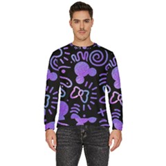 Multicolor Disney , Corazones, Mouse Men s Fleece Sweatshirt