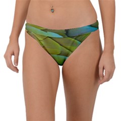 Parrot Feathers Texture Feathers Backgrounds Band Bikini Bottoms by nateshop