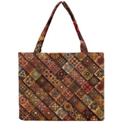 Pattern, Abstract, Texture, Mandala Mini Tote Bag by nateshop