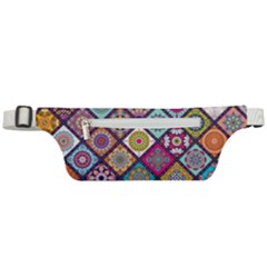 Pattern, Colorful, Floral, Patter, Texture, Tiles Active Waist Bag