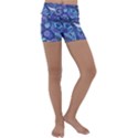 Patterns, Doodles, Pattern, Colorful, Textu Kids  Lightweight Velour Yoga Shorts View1