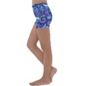 Patterns, Doodles, Pattern, Colorful, Textu Kids  Lightweight Velour Yoga Shorts View2