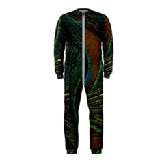 Peacock Feathers, Feathers, Peacock Nice Onepiece Jumpsuit (kids) by nateshop