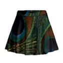 Peacock Feathers, Feathers, Peacock Nice Mini Flare Skirt View1