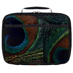 Peacock Feathers, Feathers, Peacock Nice Full Print Lunch Bag by nateshop