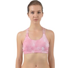 Pink Glitter Background Back Web Sports Bra by nateshop