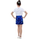 Blue Roses Flowers Plant Romance Blossom Bloom Nature Flora Petals Kids  Tennis Skirt View2