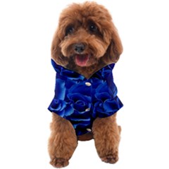 Blue Roses Flowers Plant Romance Blossom Bloom Nature Flora Petals Dog Coat by Proyonanggan