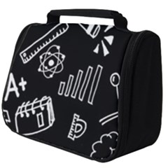 Knowledge Drawing Education Science Full Print Travel Pouch (big) by Proyonanggan