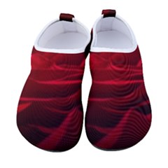 Rose Red Rose Red Flower Petals Waves Glow Kids  Sock-style Water Shoes