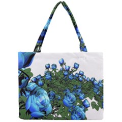 Flowers Roses Rose Nature Bouquet Mini Tote Bag by Proyonanggan