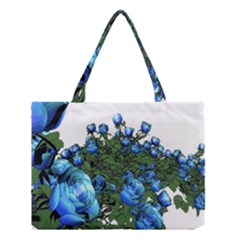 Flowers Roses Rose Nature Bouquet Medium Tote Bag by Proyonanggan