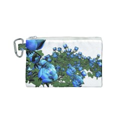 Flowers Roses Rose Nature Bouquet Canvas Cosmetic Bag (small) by Proyonanggan