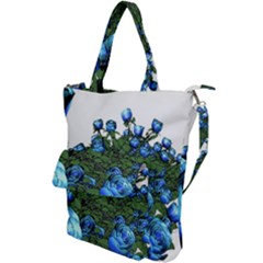 Flowers Roses Rose Nature Bouquet Shoulder Tote Bag by Proyonanggan