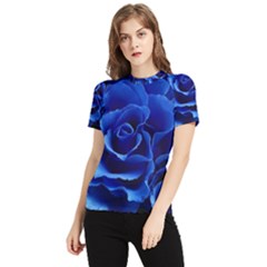 Roses Flowers Plant Romance Women s Short Sleeve Rash Guard by Proyonanggan